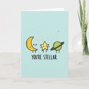 Playful Planet Birthday Card