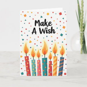Playful Polka Dot Birthday Card