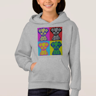 Playful Pop Art Puppies