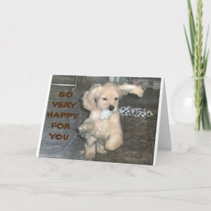 PLAYFUL PUP SAYS "1st DAY OF KINDERGARDEN" Card
