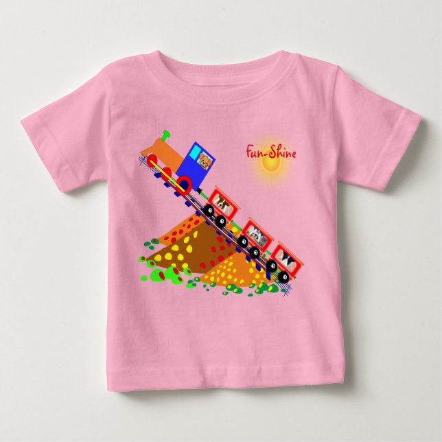 Playful Puppy - Baby T-Shirt (Front)
