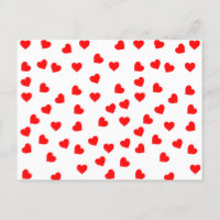 Playful Red Hearts 