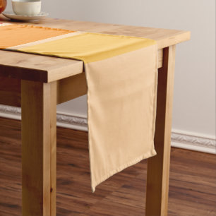 Playful Retro Rainbow Stripes for Custom Product Medium Table Runner