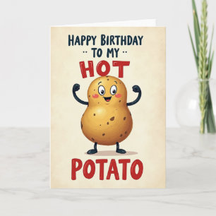Playful Root Birthday Card