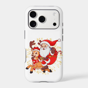 **"Playful Santa Claus Design – Fun and Festive Ch