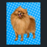 Playful Shih Tzu Pop Art Poster<br><div class="desc">Celebrate your love for Shih Tzus with this vibrant Shih Tzu Pop Art design! Featuring a playful and colourful depiction of the beloved breed, this artwork adds a fun and modern touch to any space. Perfect for dog lovers and pop art enthusiasts, it's available on a variety of products, from...</div>