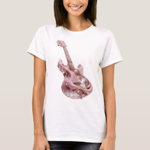 Playful Silver ABSTRACT ART Fashion Print T-Shirt