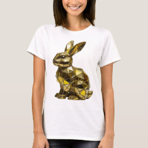 Playful Silver ABSTRACT ART Fashion Print T-Shirt