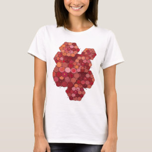 Playful Silver ABSTRACT ART Fashion Print v3 T-Shirt