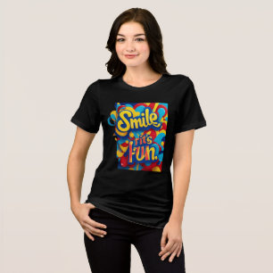 "Playful Smiles' Tri-Blend Shirt
