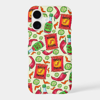 Playful Spicy Food Pattern