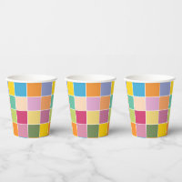 Playful Springtime Checkers