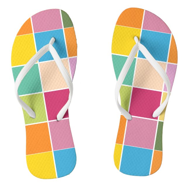 Playful Springtime  Jandals (Footbed)