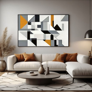 Playful Structure Canvas Print
