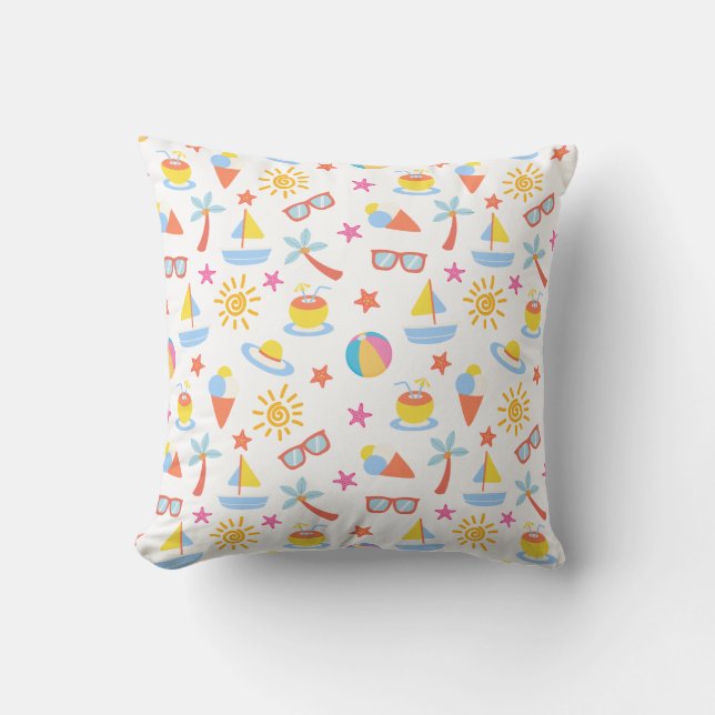 Playful Summer Cushion (Front)