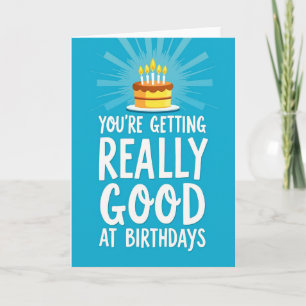 Playful Text Birthday Card