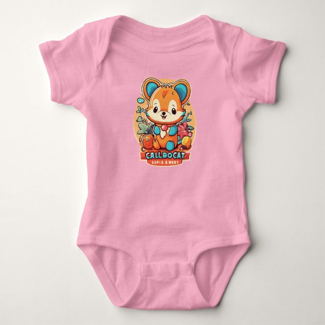 Playful Threads: Clothing Kids Love to Wear Baby Bodysuit (Front)