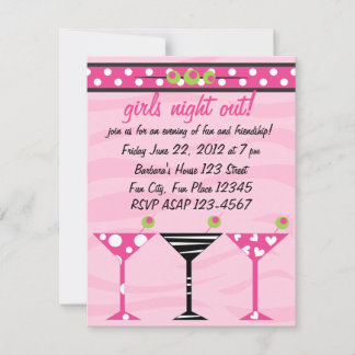 Playful-tinis! Invitation