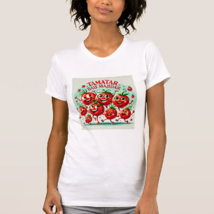 Playful Tomato Fun T-Shirt – Vibrant and Cheerful