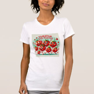 Playful Tomato Fun T-Shirt – Vibrant and Cheerful