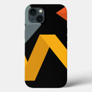 PLayful, vibrant, modern, urban graphic ways iPhone 13 Case