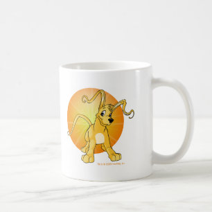 Playful yellow Gelert Coffee Mug
