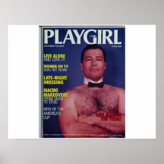 Playgirl cover poster
