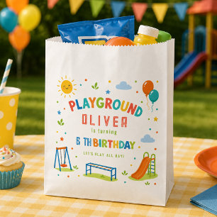Playground Adventure 6th Birthday Park Party Favour Bags