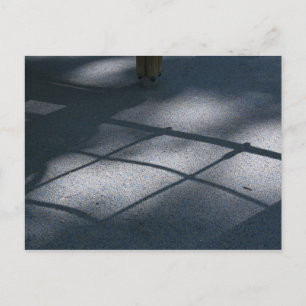 Playground for Children 17 Climbing Net Shadow Postcard