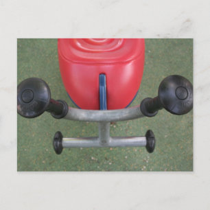 Playground for Children 22 Red Teeter-totter pc Postcard