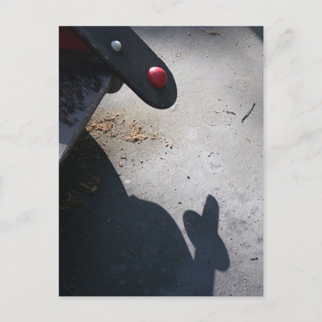 Playground for Children 8 Shadow Postcard (Front)