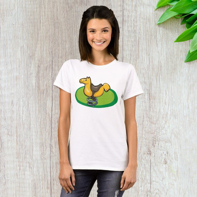 Playground Horse Spring Rider T-Shirt (Creator Uploaded)