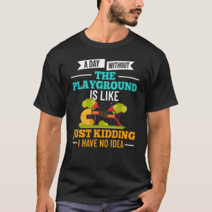 Playground Indoor Games Slide Outdoor Children T-Shirt