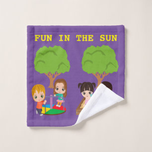 PLAYGROUND KIDS WASH CLOTH