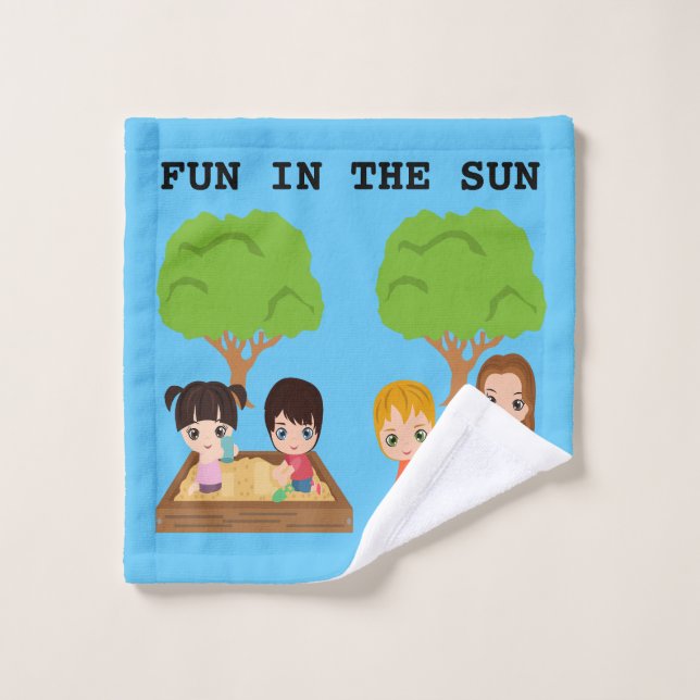PLAYGROUND KIDS WASH CLOTH (Wash Cloth)