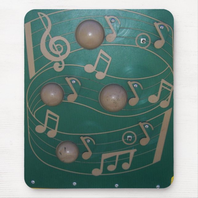 Playground Musical Notes Board Mouse Pad (Front)