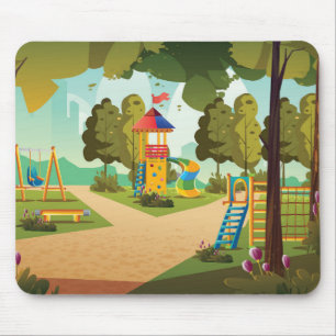 Playground Sketch Mouse Pad