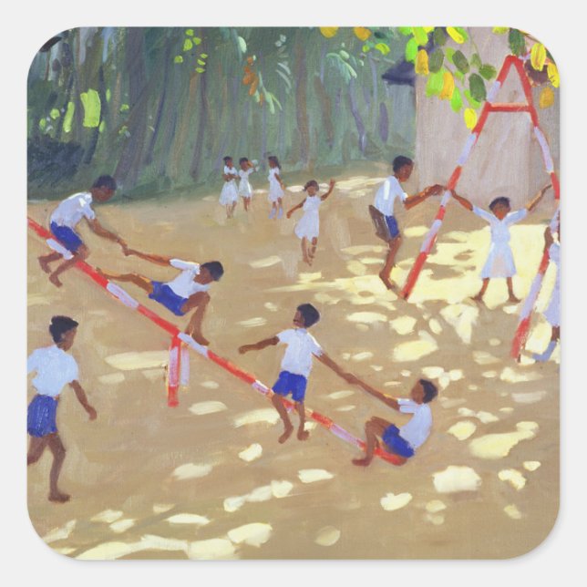 Playground Sri Lanka 1998 Square Sticker (Front)