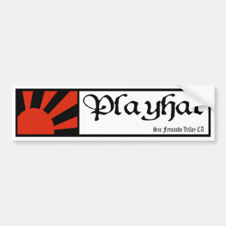 playhat rising sun STICKER
