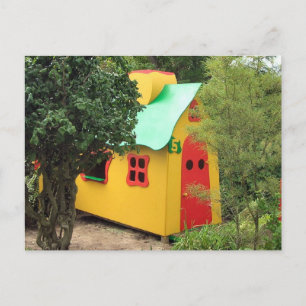 Playhouse inspired by Gaudi Postcard