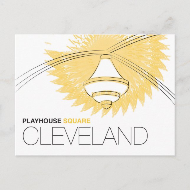 Playhouse Square Cleveland Postcard (Front)