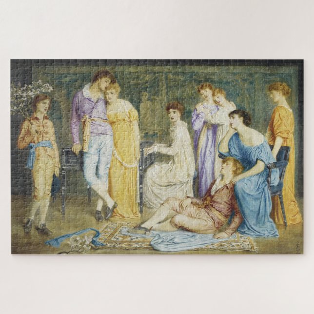 Playing a Prelude by Bach Jigsaw Puzzle (Horizontal)