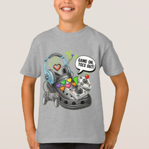 Playing Barefoot, by Natasha Us T-Shirt