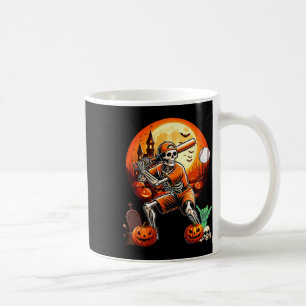 Playing Baseball Halloween Player Trainer Fan Love Coffee Mug