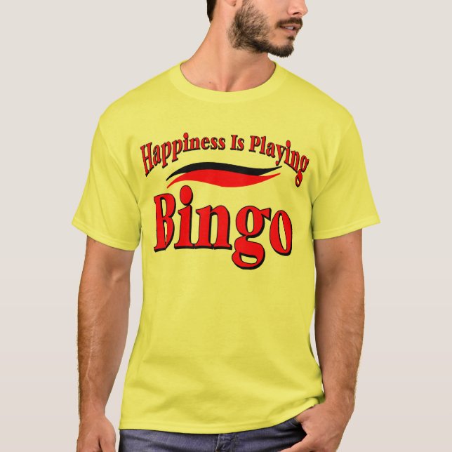 Playing Bingo T-Shirt (Front)