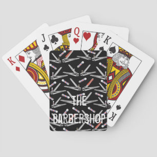 Playing Card Deck Nail Clippers Barber Pole