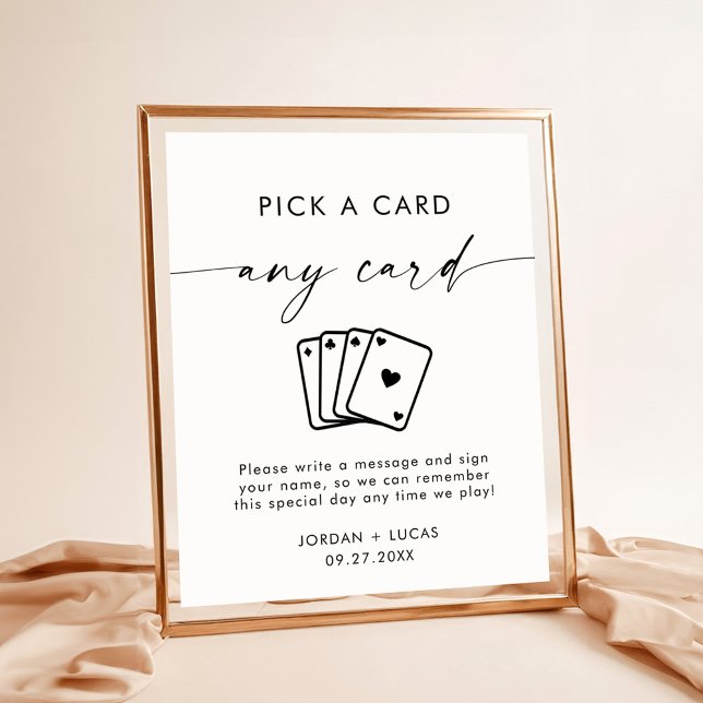 Playing Card Guestbook, Wedding Guestbook Sign (Creator Uploaded)