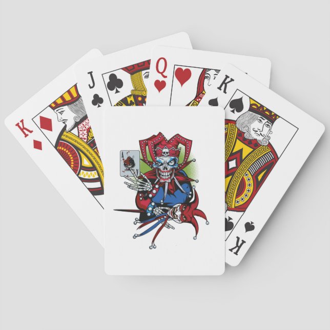 Playing card, Joker T-Shirt Trucker Hat Keychain T Cards (Back)