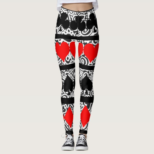 Playing Card Leggings (Front)