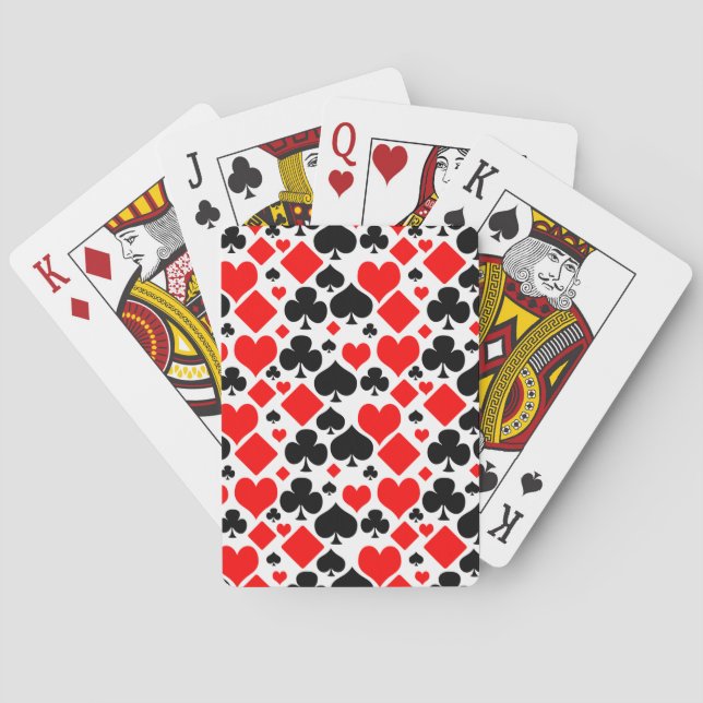 Playing Card Suit Pattern (Back)